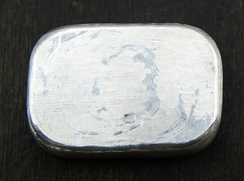 1oz Hand Poured Fine Silver Bar .999