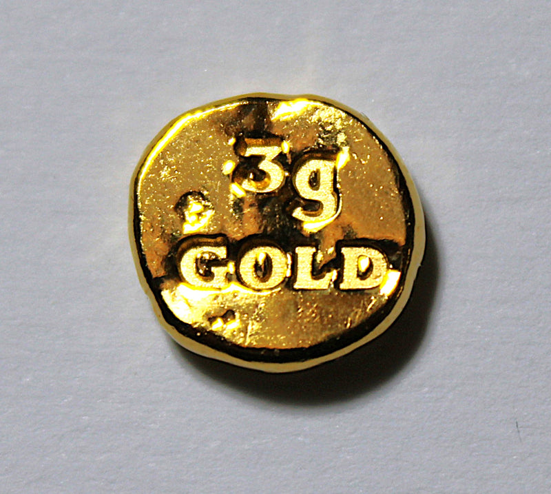 3g Fine Gold Bar .999