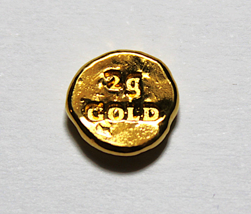 2g Fine Gold Bar .999